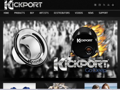 New site for KickPort International by After9Design